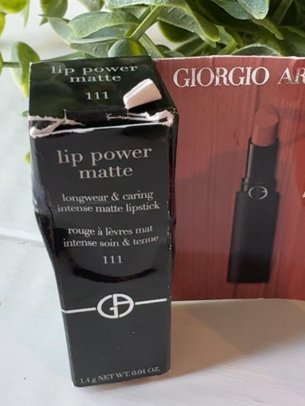 GIORGIO ARMANI LIP POWER MATTE #111 TRUE LIPSTICK - Picture 5 of 5